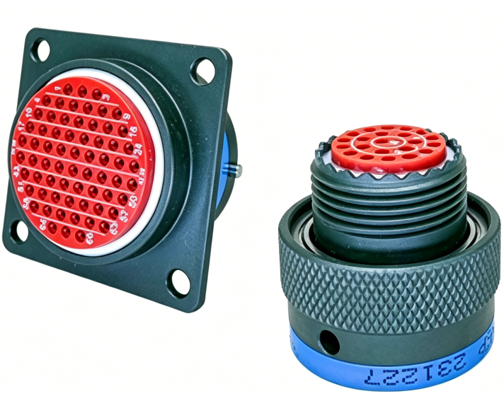 GJB599 II series - Circular Connector - Shenzhen Qiyang Electronics
